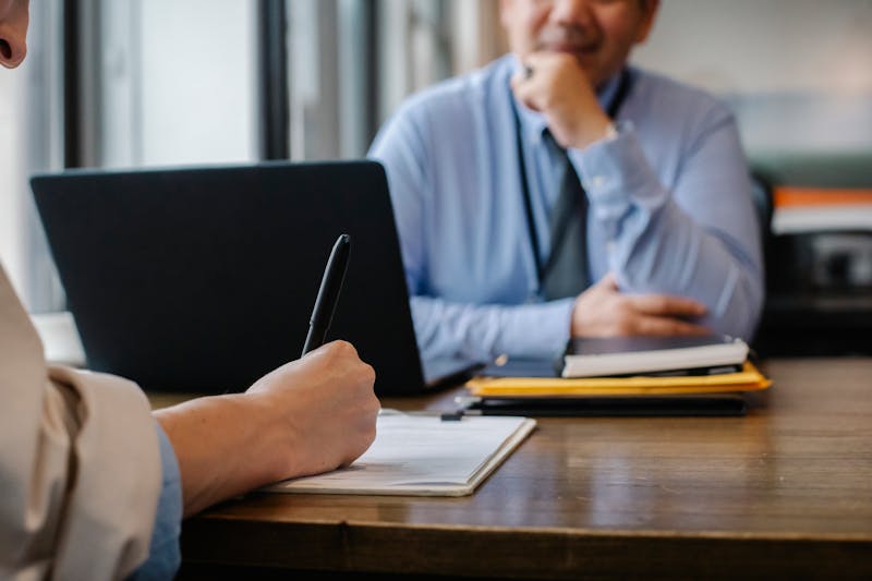 Legal documents and office environment